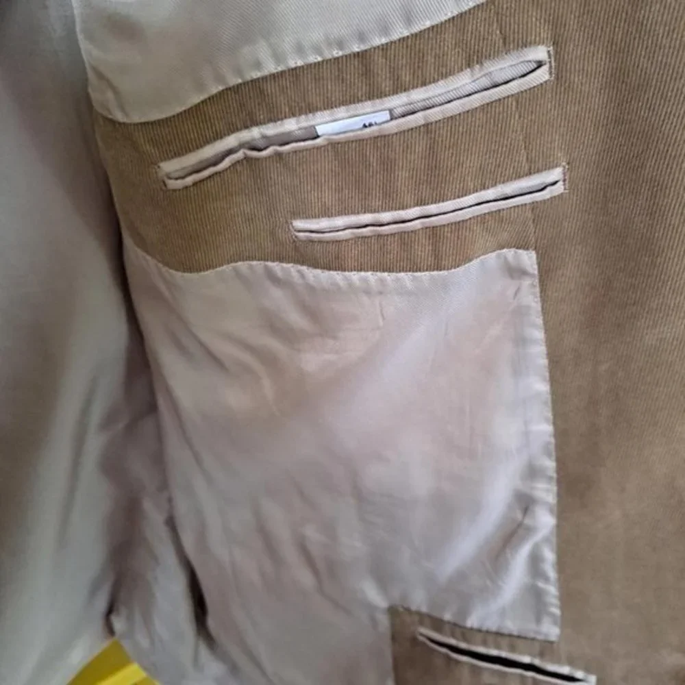 CALVIN Klein Tan Suit‎ Jacket Size 46L